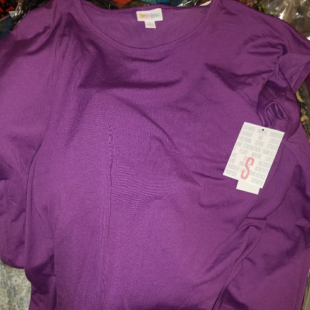 Bnwt small lularoe irma purple